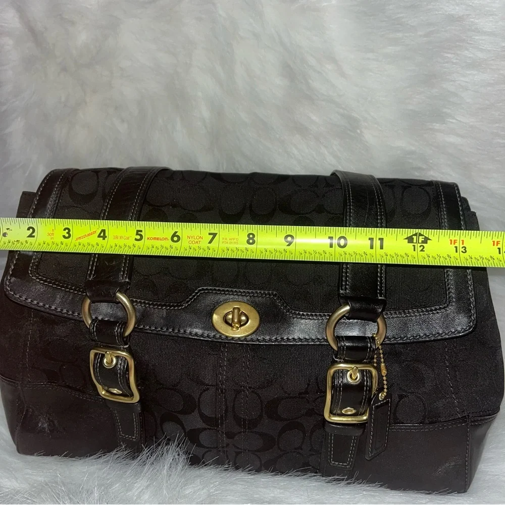 Coach Vintage Satchel With Gold Hardware - Picture 6 of 10